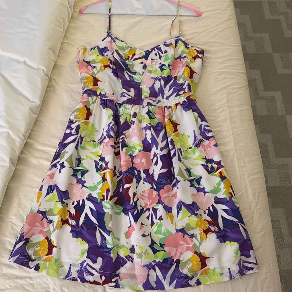 J.Crew Factory spaghetti strap dress. Size 6. Great condition!